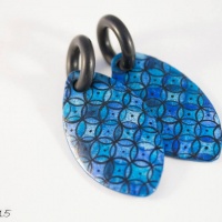 polymer clay earrings