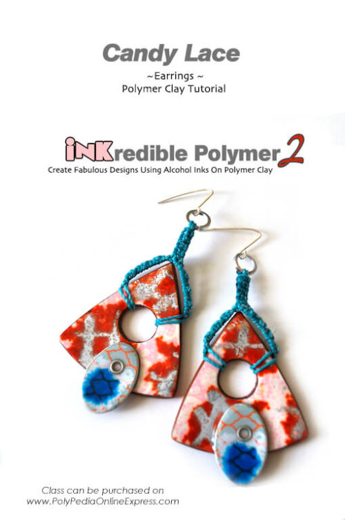 alcohol ink polymer clay