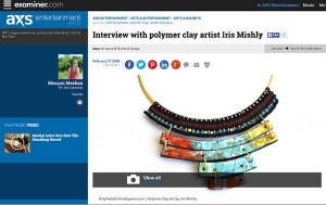 polymer clay iris mishly interview