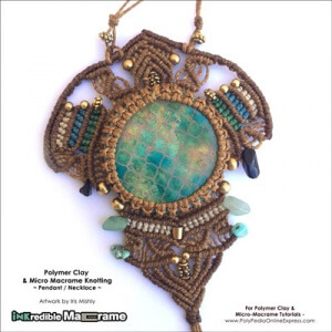 micro-macrame-patterns-polymer-clay-tutorial-iris-mishly-brown-green5