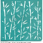 branch leave adhesive stencil