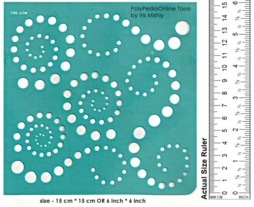 dots circles stencil