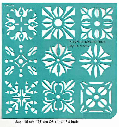 stencils-self-adhesive-polymer-clay