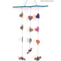 polymer clay mobile hanger ideas summer vacation