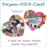 polymer clay ideas with children summer vacation