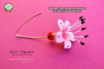 polymer clay flower tutorials