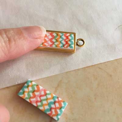 polymer clay tutorial image transfer