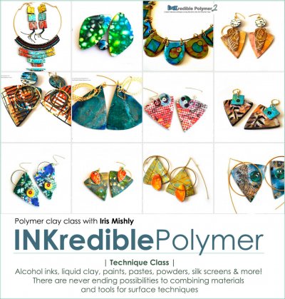 "INKredible" polymer clay tutorial