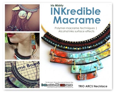 "INKredible Macrame" polymer clay tutorial