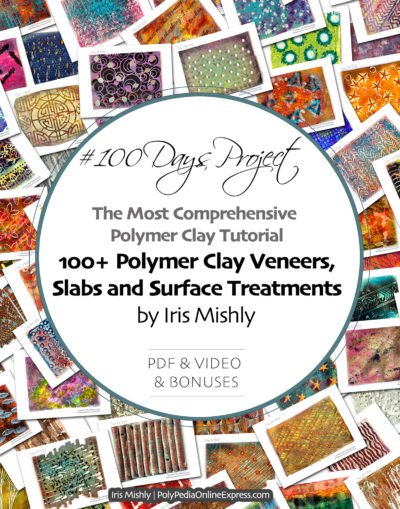 polymer clay tutorial iris mishly